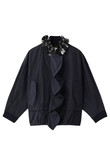 ビニール刺繍入りナイロンブルゾン
