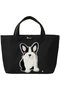 【予約販売】【ELLE SHOP 限定】アニマルトートバッグ ミュベール/MUVEIL フレンチブルドッグ×ブラック