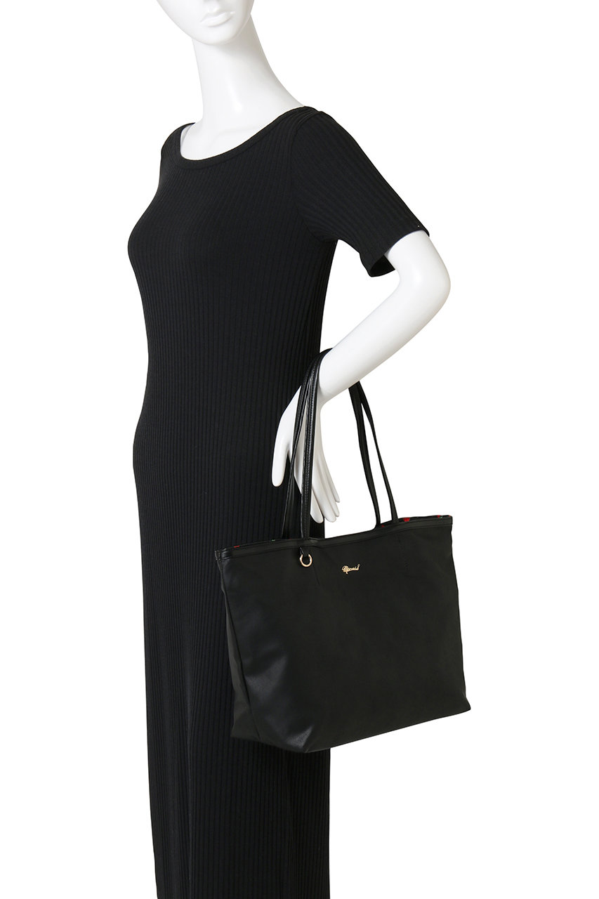 MUVEIL(ミュベール)｜airlistコラボ横長トートバッグ/ブラック の通販