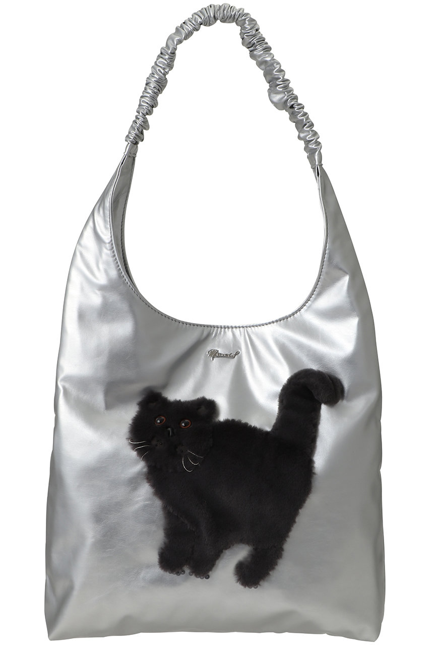 ミュベール/MUVEILのネコバッグ(シルバー/MA254EBG005)