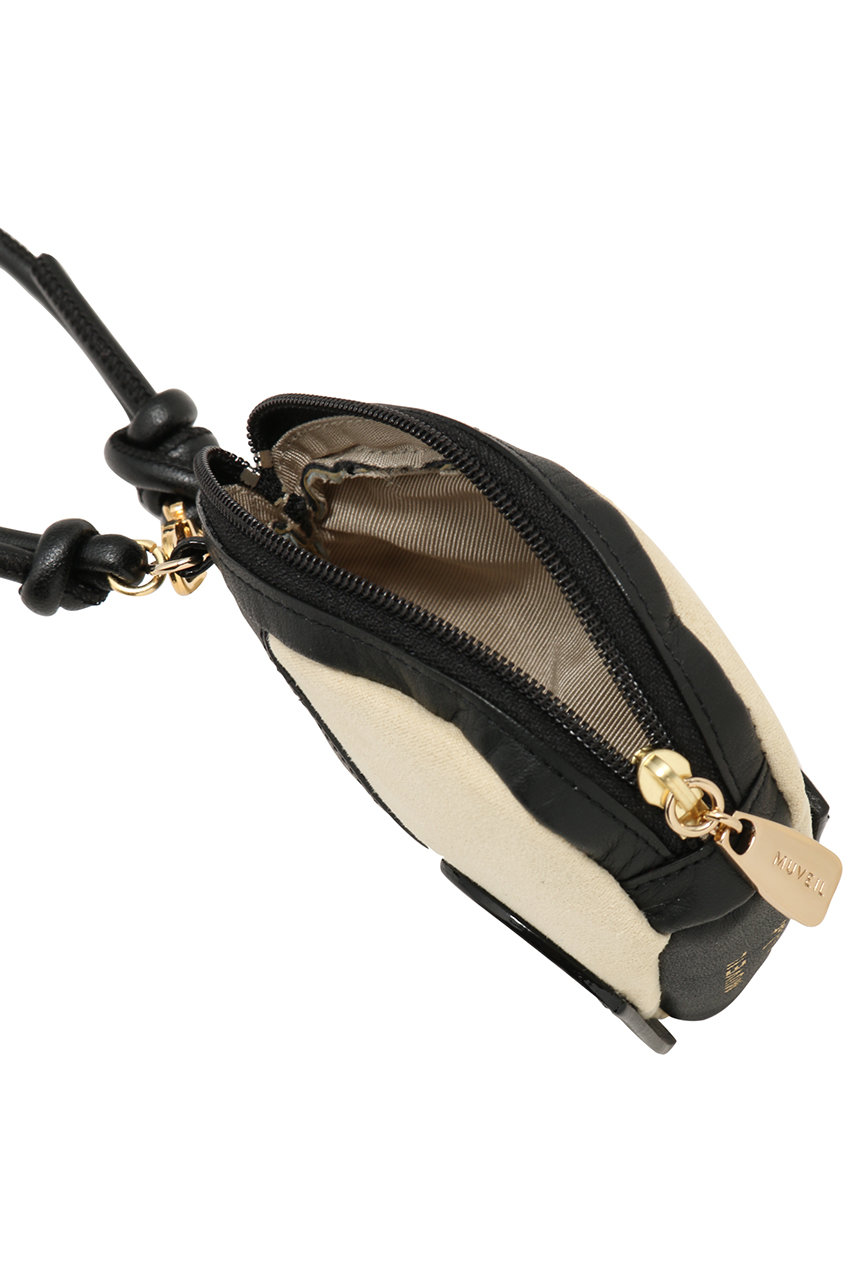 MUVEIL(ミュベール)｜airlistコラボパンダポーチ/エクリュ の通販