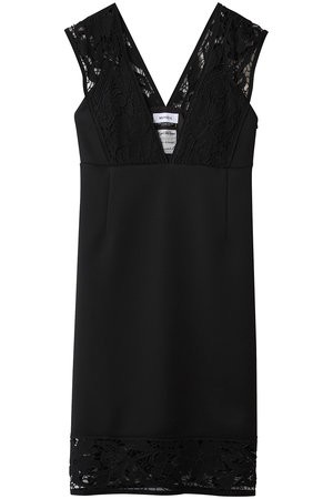 ミュベール/MUVEILのレースサロペットワンピース