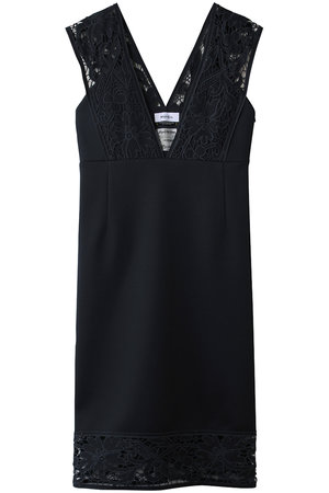 ミュベール/MUVEILのレースサロペットワンピース