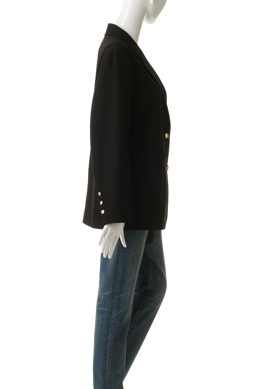 MUVEIL(ミュベール)｜ブレザージャケット/ブラック の通販｜ELLESHOP