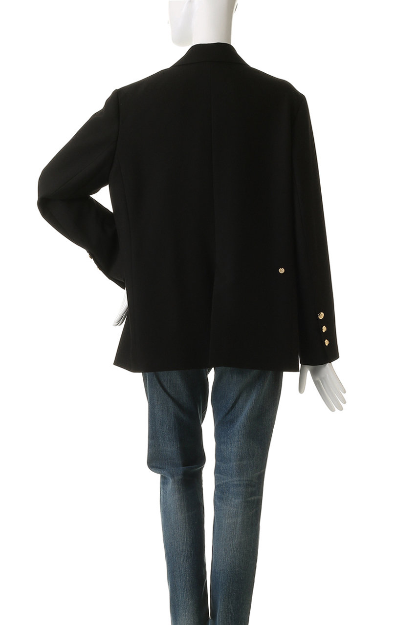 MUVEIL(ミュベール)｜ブレザージャケット/ブラック の通販｜ELLESHOP