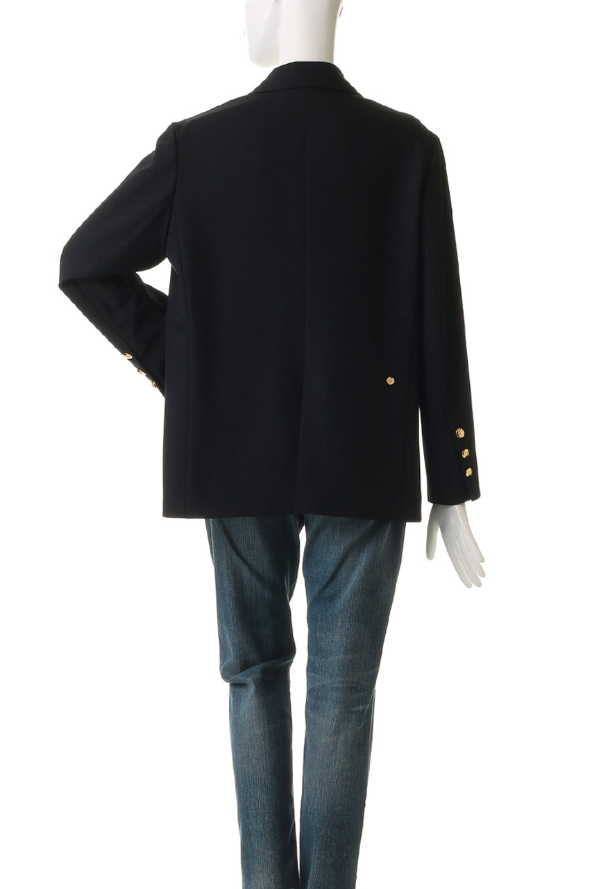 MUVEIL(ミュベール)｜ブレザージャケット/ネイビー の通販｜ELLESHOP