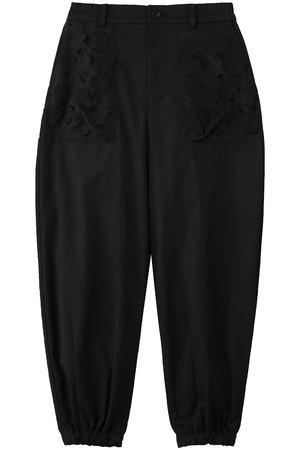 ミュベール/MUVEILのフラワーパラシュートパンツ(110600/110601)