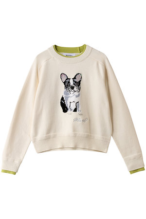 ミュベール/MUVEILのフレンチブルドッグプルオーバー