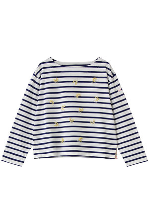 ミュベール/MUVEILのレモンボーダープルオーバー(110100/110103)