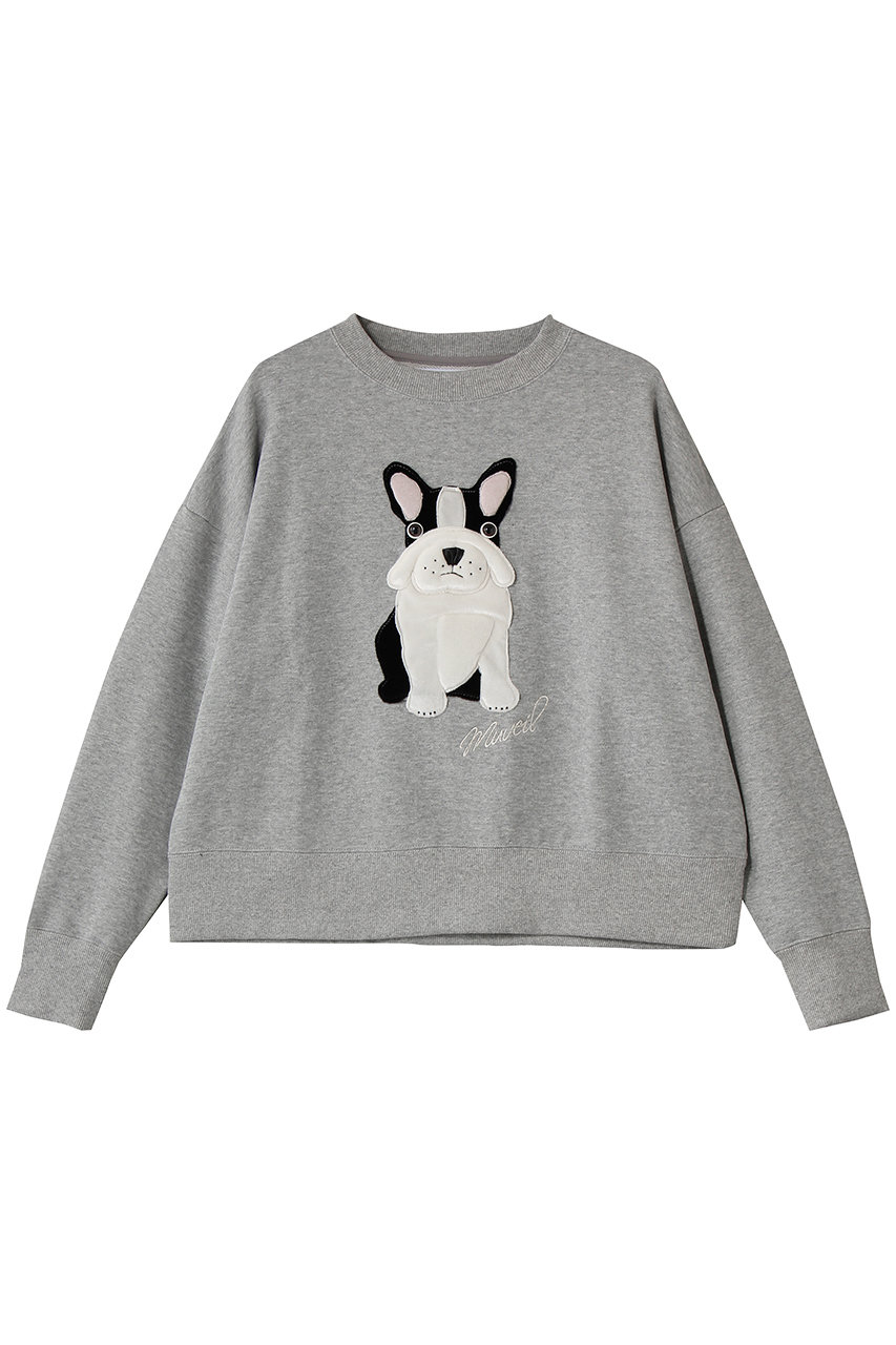 フレンチブルドッグ裏毛プルオーバー