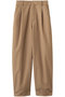 ビジュー付きチノパンツ ミュベール/MUVEIL キャメル