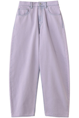 ミュベール/MUVEILのカラーリボンデニムパンツ