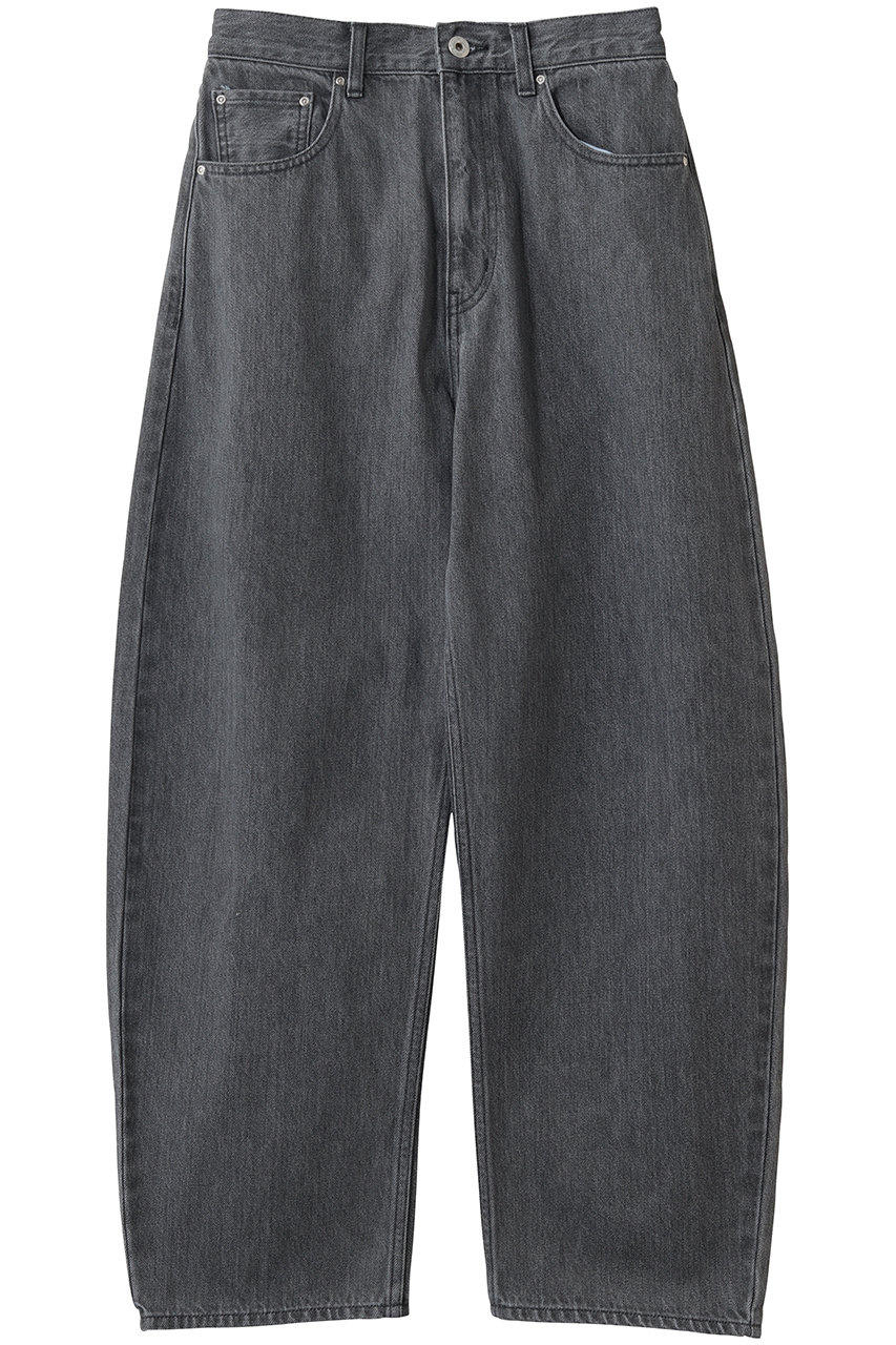 ミュベール/MUVEILのリボンデニムパンツ(グレー/MA261FP015)