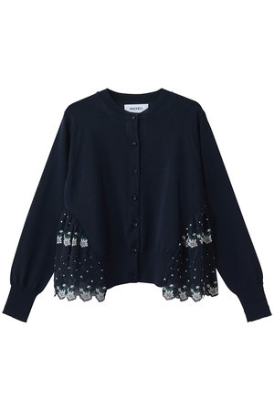 ミュベール/MUVEILのエーデルワイスプリントカーディガン