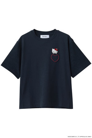 ミュベール/MUVEILの【3/6 8:00販売開始】サンリオキャラクターズコラボ ハローキティ Tシャツ(110100/110102)