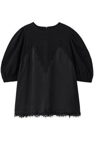 ミュベール/MUVEILのランジェリーレイヤードTシャツ