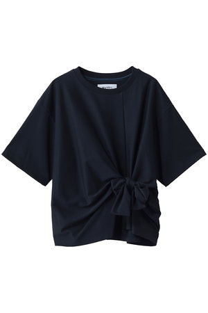 ミュベール/MUVEILのリボンディテールTシャツ