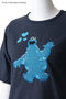 セサミストリートコラボ クッキーモンスター Tシャツ ミュベール/MUVEIL