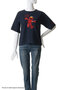 セサミストリートコラボ エルモ Tシャツ ミュベール/MUVEIL