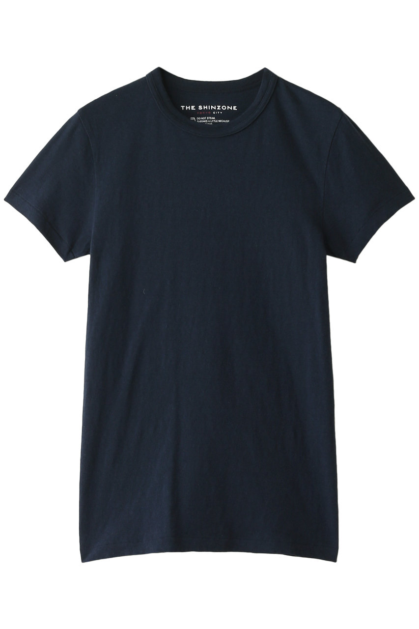 シンゾーン/ShinzoneのクルーネックTシャツ(ネイビー/14SMSCU22)