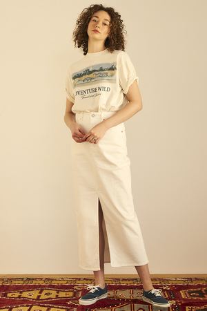 シンゾーン/Shinzoneのセンタースリットスカート