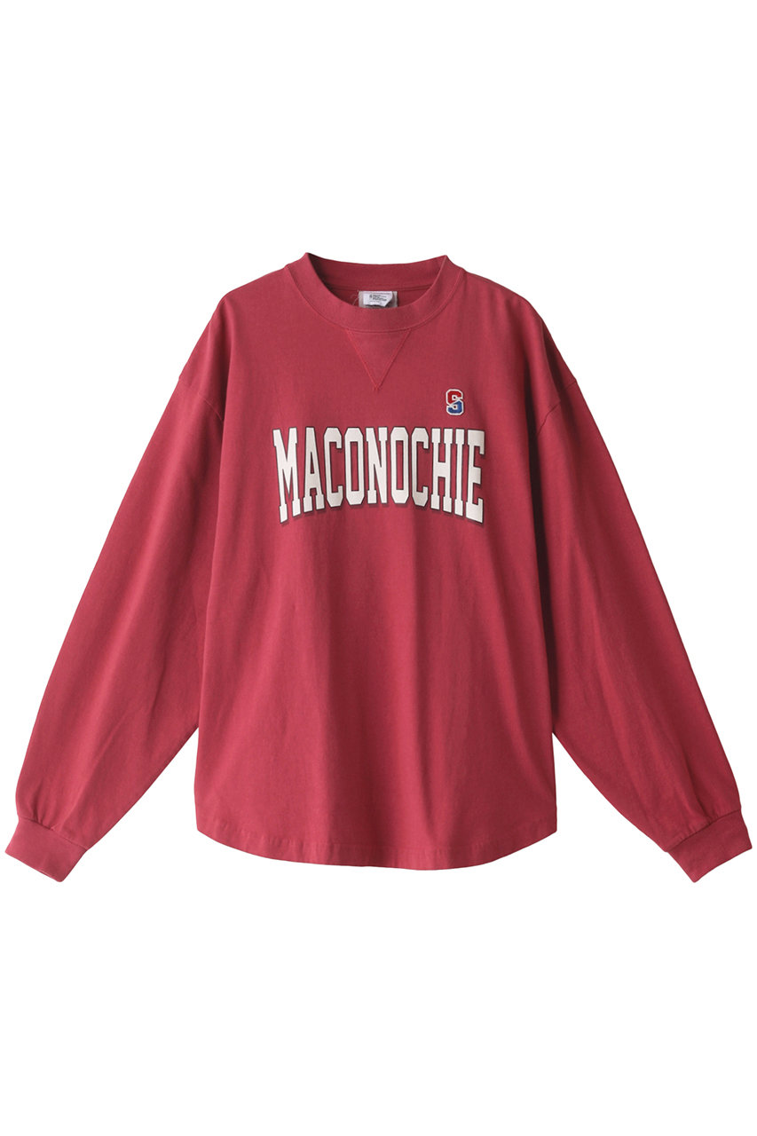 シンゾーン/ShinzoneのMACONOCHIE ロングTシャツ(レッド/22AMSCU11)