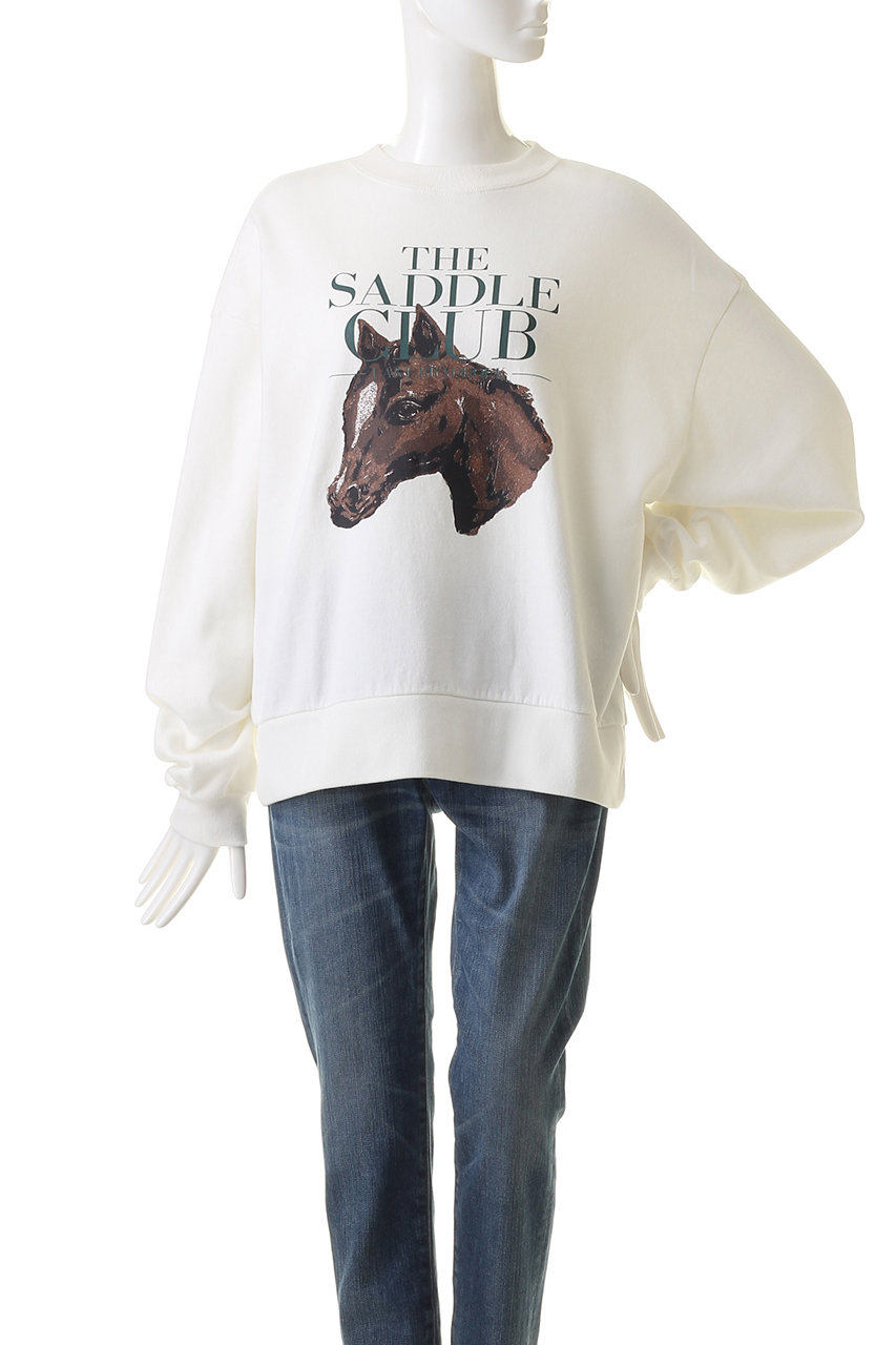 Shinzone(シンゾーン)｜HORSE スウェット/ホワイト の通販｜ELLESHOP