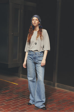 シンゾーン/ShinzoneのINLAYED ハーフスリーブTシャツ(110100/110102)