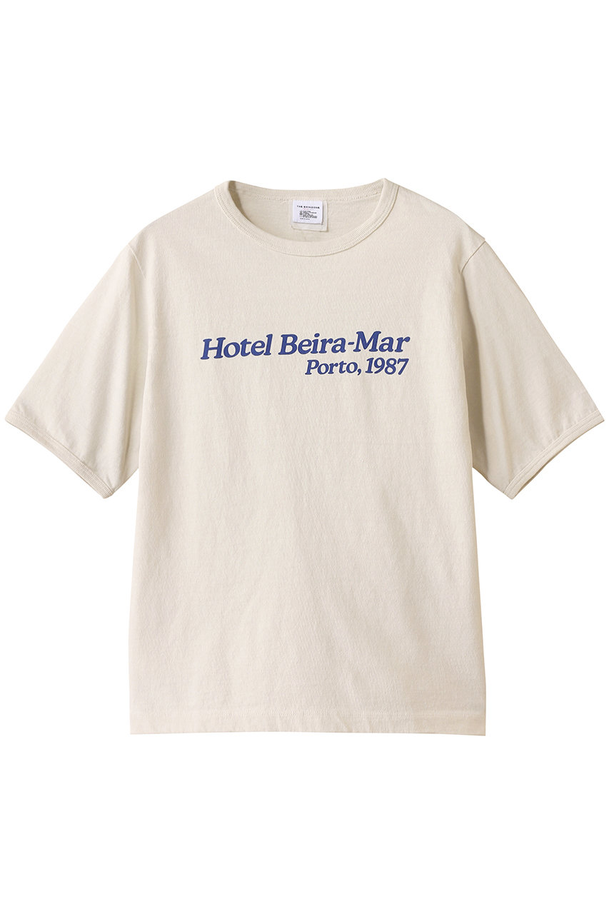 Shinzone HOTEL Beira-Mar Tシャツ (エクリュ, F0) シンゾーン ELLE SHOP Shinzone HOTEL Beira-Mar Tシャツ (エクリュ, F0) シンゾーン ELLE SHOP