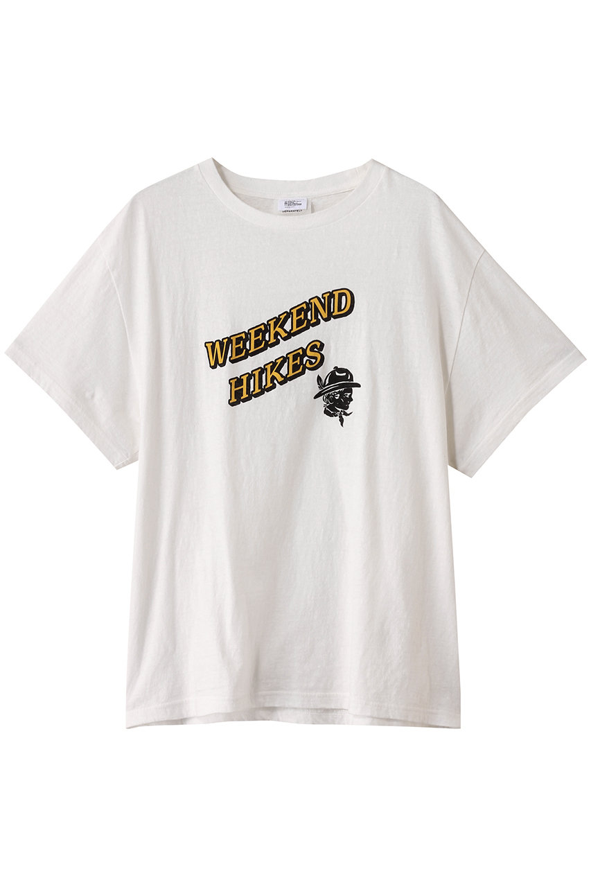 Shinzone WEEKEND HIKES Tシャツ (ホワイト, F0) シンゾーン ELLE SHOP Shinzone WEEKEND HIKES Tシャツ (ホワイト, F0) シンゾーン ELLE SHOP
