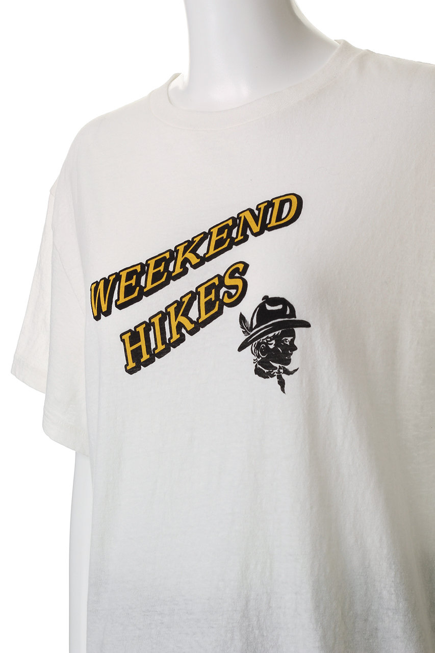Shinzone(シンゾーン)｜WEEKEND HIKES Tシャツ/ホワイト の通販