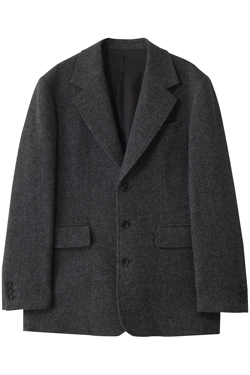 Shinzone ウールシングルブレストジャケット (グレー, 34) シンゾーン ELLE SHOP Shinzone ウールシングルブレストジャケット (グレー, 34) シンゾーン ELLE SHOP