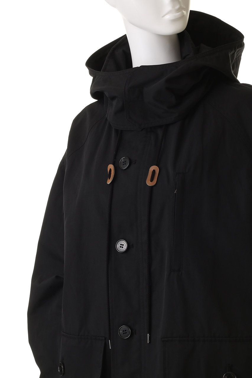 THE SHINZONE フード付きジャケット ブラック Shinzone(シンゾーン)｜マウンテンパーカー/ブラック の通販｜ELLESHOP