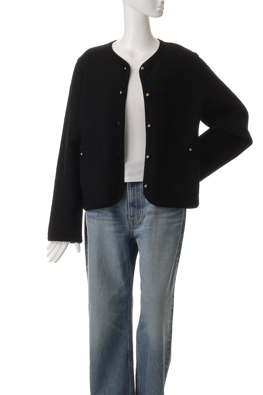 Shinzone シンゾーン ノーカラーニットジャケット Shinzone(シンゾーン)のKNIT JACKET通販 | mirabella（ミラベラ