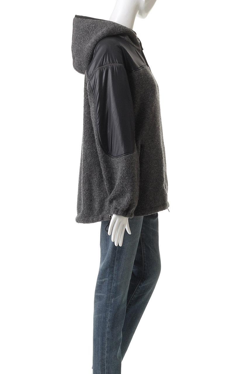 Shinzone(シンゾーン)｜ボアフーディーブルゾン/グレー の通販