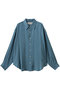 シルキーキュプラシャツ シンゾーン/Shinzone ブルー