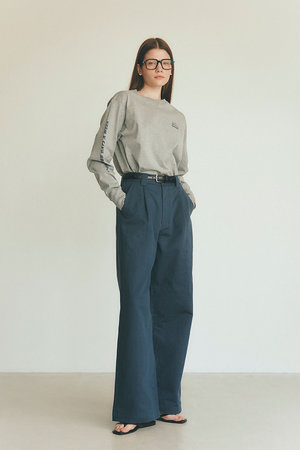 シンゾーン/Shinzoneの【予約販売】コットンツイルワイドパンツ