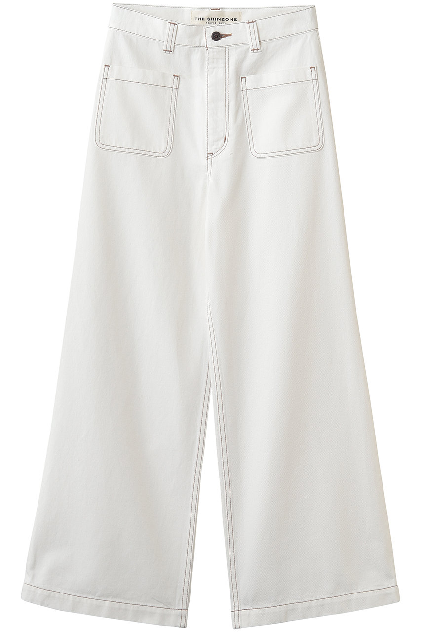 シンゾーン/Shinzoneのマリンデニムパンツ(ホワイト/26MMSPA02)