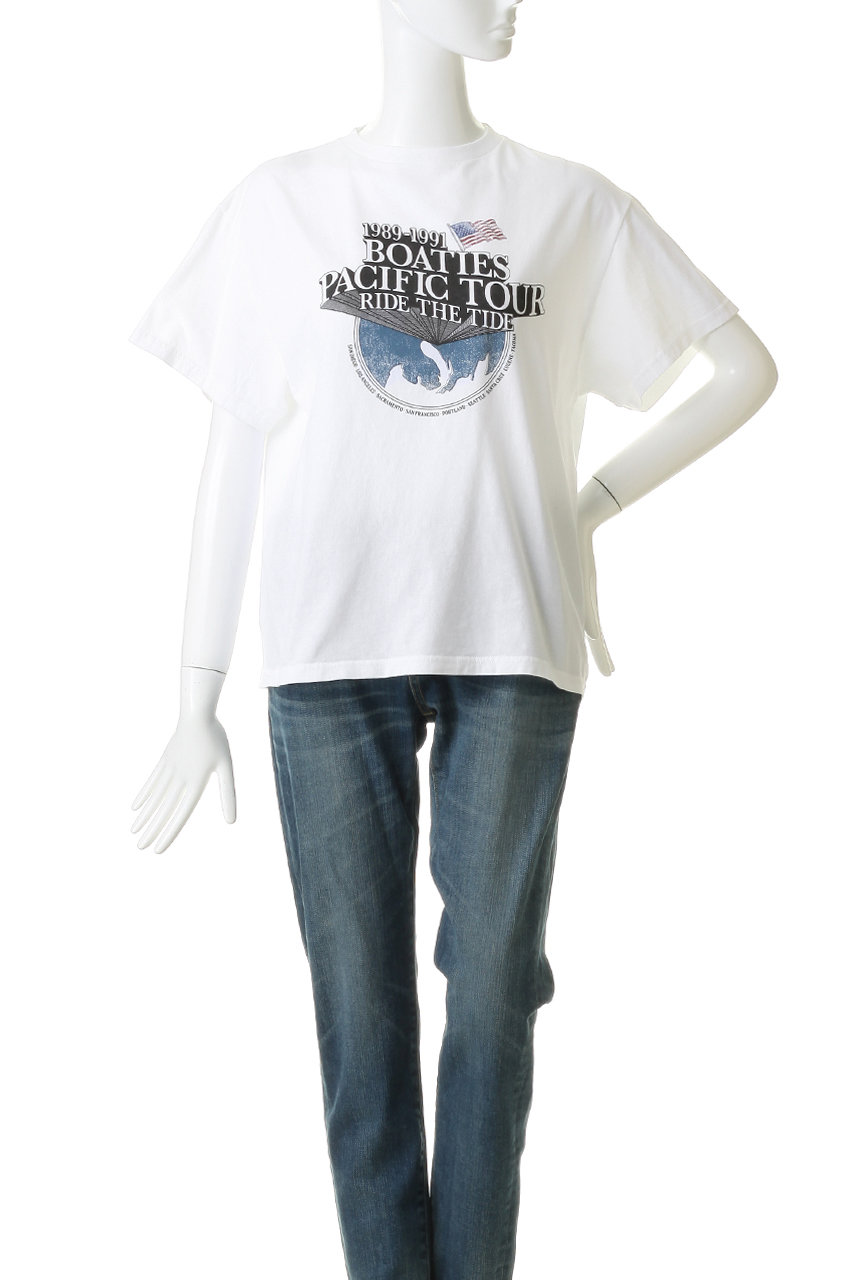 Shinzone(シンゾーン)｜BOATIES TOUR Tシャツ/ホワイト の通販