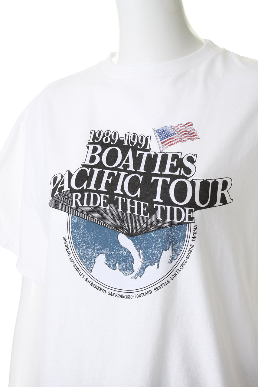 Shinzone(シンゾーン)｜BOATIES TOUR Tシャツ/ホワイト の通販