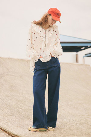 シンゾーン/Shinzoneのペイズリー刺しゅうブラウス