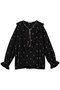 ペイズリー刺しゅうブラウス シンゾーン/Shinzone ブラック