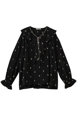 シンゾーン/Shinzoneのペイズリー刺しゅうブラウス