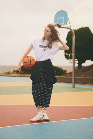 シンゾーン/Shinzoneの【予約販売】ポルカドットリバーレーススカート(110700/110703)