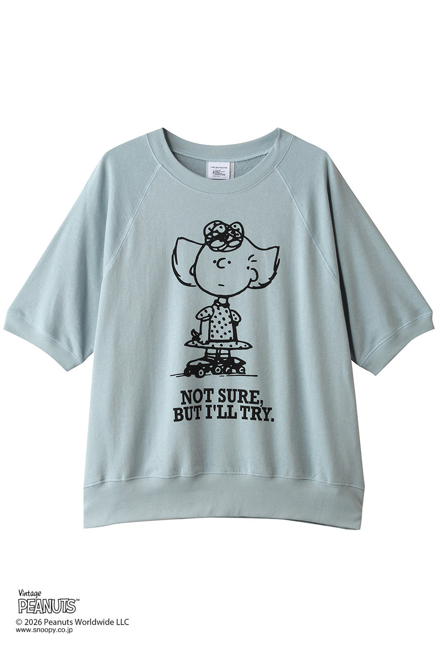 シンゾーン/ShinzoneのPEANUTS ハーフスリーブスウェットシャツ(ライトブルー/26MMSCU17)