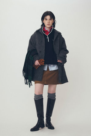 シンゾーン/Shinzoneの【予約販売】アルパカミックスシャギーAラインコート