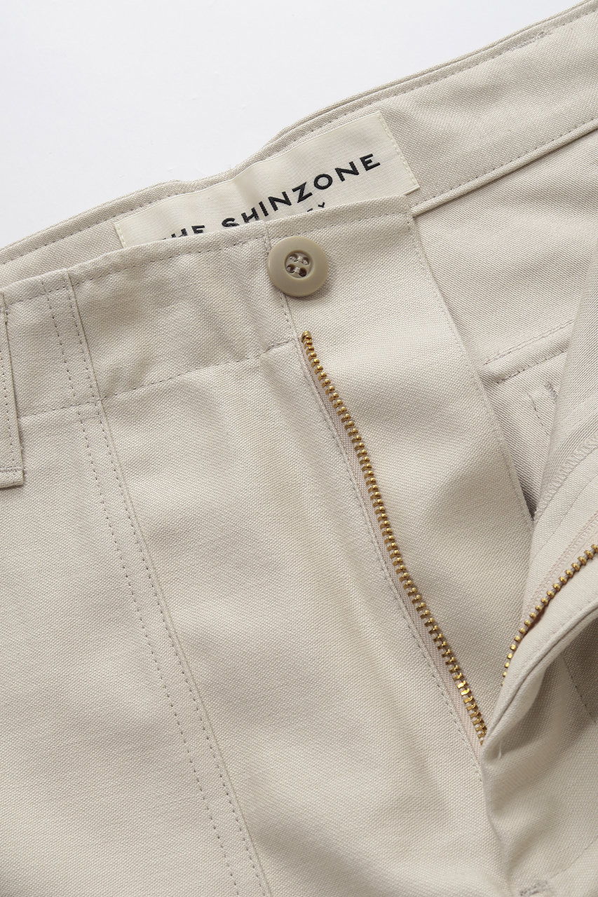 Shinzone(シンゾーン)｜ベイカーパンツ/エクリュ の通販｜ELLESHOP