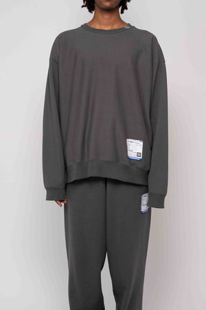 メゾン ミハラヤスヒロ/Maison MIHARA YASUHIROの【MEN】【in-stru(men-tal).】フレンチ テリー クルーネック プルオーバー(110100/110103)