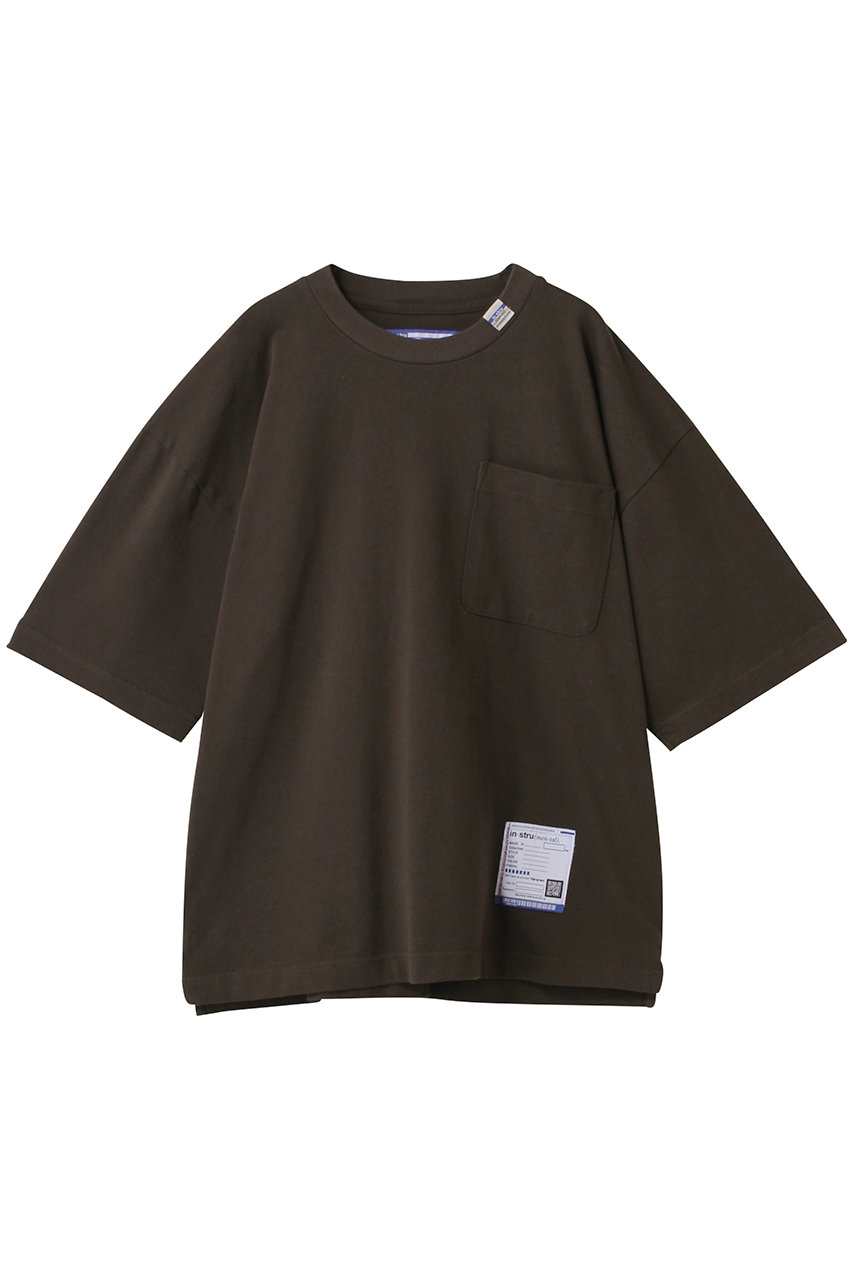 Maison MIHARA YASUHIRO 【MEN】【in-stru(men-tal).】ヘビーウェイトジャージーポケット ハーフスリーブ Tシャツ (ブラウン, 44) メゾン ミハラヤスヒロ ELLE SHOP Maison MIHARA YASUHIRO 【MEN】【in-stru(men-tal).】ヘビーウェイトジャージーポケット ハーフスリーブ Tシャツ (ブラウン, 44) メゾン ミハラヤスヒロ ELLE SHOP