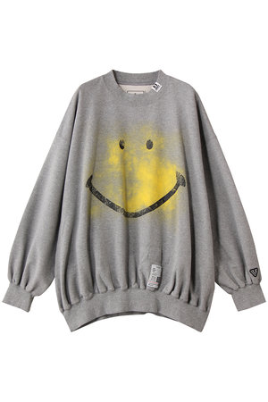メゾン ミハラヤスヒロ/Maison MIHARA YASUHIROのSMILY FACE PRINTED プルオーバー(110100/110105)